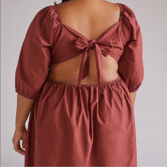 NWT Anthropologie Forever That Girl Scalloped Mini Dress Sz XL - Picture 15 of 15